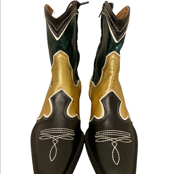 Zara Leather Boots - Picture 2 of 4